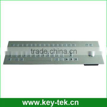 Short Stroke Metal Keyboard With Trackball photo-2