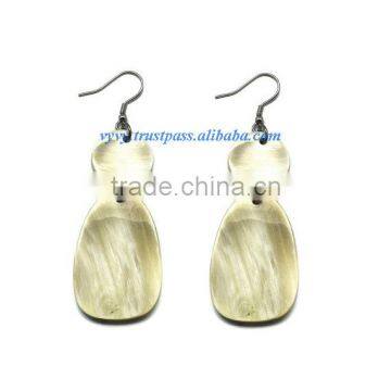 Buffalo horn jewelry, buffalo horn earrings VVE-190