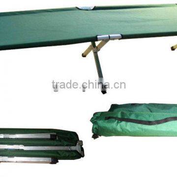 Folding camping stretcher