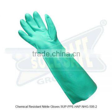 Chemical Resistant Nitrile Gloves ( SUP-PPE-HAP-NHG-506-2 )