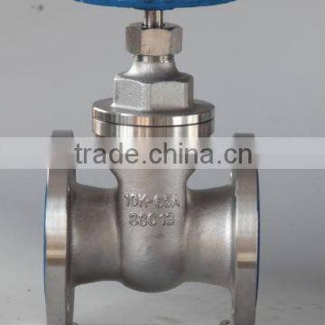 Hot sale JIS Stainless Steel 304 Gate Valve