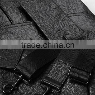 Leather Men's Business Handbags photo-5
