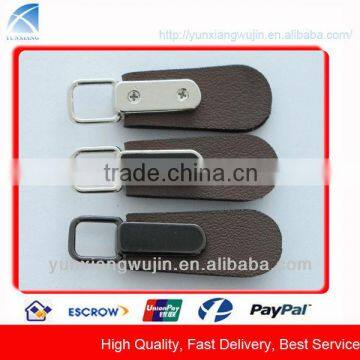 CD8246 High Quality Custom Leather Pullers for Garment