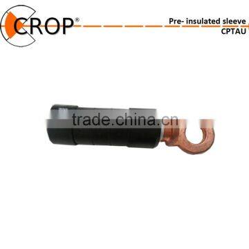 Pre-insulated bimetal sleeve CPTAU is designed to connect the insulated cable