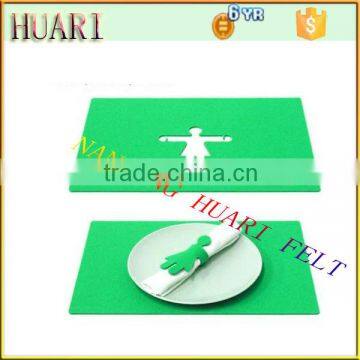 Color Laser Cut Felt Placemats