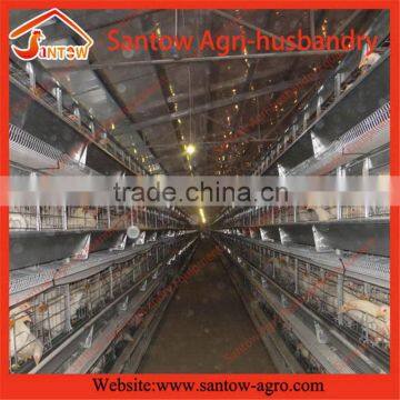 Stable steel structure chicken egg layer cage poultry in ghana chicken cages for sale