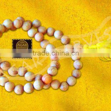 Agarwood-Aloeswood-Eaglewood-Oud-Oudh-Gaharu-Jinkoh-Chen Xiang-Calambac-Bois d'aigle-Adlerholz [Necklace / Mala Rosary Beads