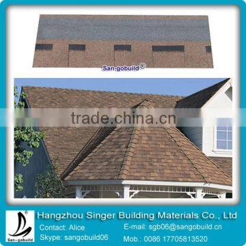 Dimention asphalt shingle/architecture roofing shingle/laminated asphalt roofing shingle