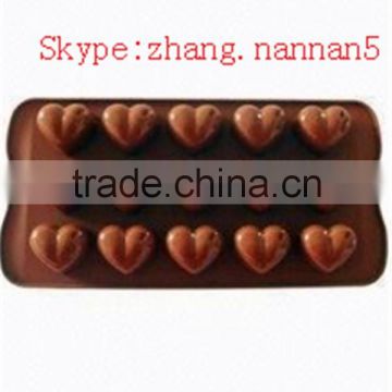 cheap custom shaped chocolate bar silicone molds