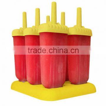 Groovy Ice Pop Molds, Spring Green - Set of 6 photo-2