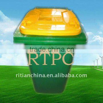 outdoor garbage bin with wheels