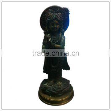 Resin Hand Carved Sculpture With female Buddha Statue