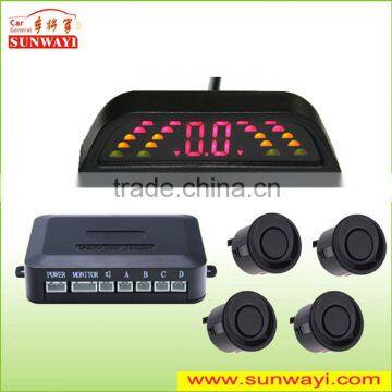 LED parking sensor system car reverse backup radar