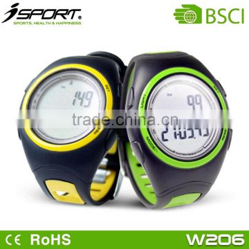 Multi-Color Waterproof 3D Sensor Bracelet Pedometer with Backlight