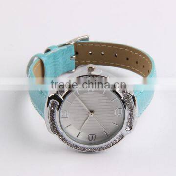 Silver Case Japan Movement Pc21 Quartz Watch