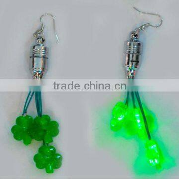 Led Earrings/stamrock Led Earrings/light up Led Earrings