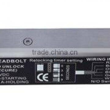 Fail safe electric bolt W/signal, time, 4 wires