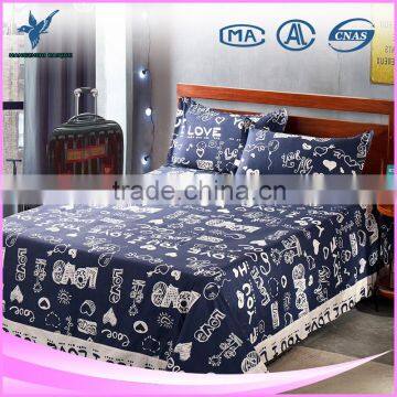 Hot Sale Creative Design Kids Anime Cotton Bed Sheets