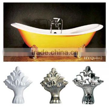 supplier sell cast iron small bathtub/durable cast iron bath