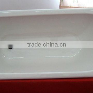 supply high quality cast iron enamel build-in bathtub