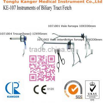 Surgical instrument of biliary tract fetch