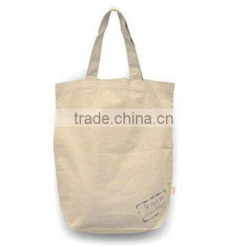 Eco-friendly Natural Cotton Fabric Shopping Bag