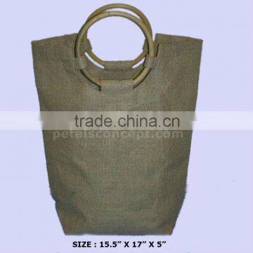 Laminated Jute Customized Tote Bag