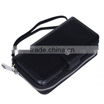 Detachable Bag Purse Cover for Samsung S6 Edge With Zipper