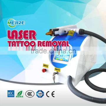 Laser Removal Tattoo Machine CE Approved Nd Yag 1500mj Laser Tattoo Removal Q Switch