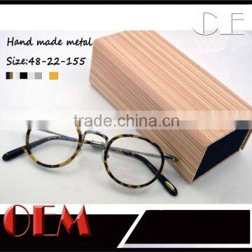 2015 New latest metal wholesale OEM italian eyewear brands