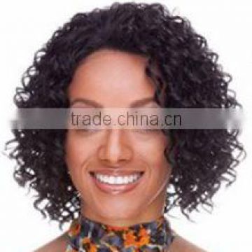 fashion afro curly synthetic short wig