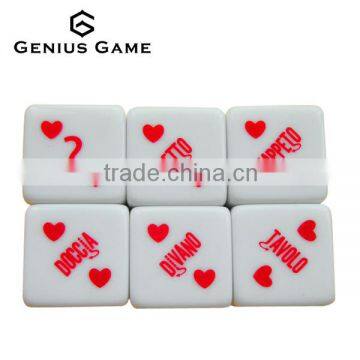 18mm Customized printing dice