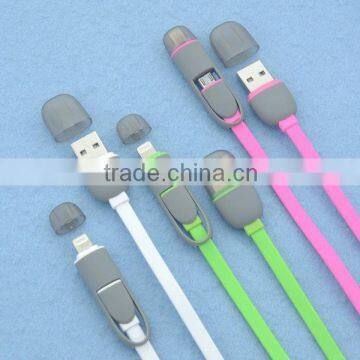 Newest Model V8 and 5s Together Usb Cable for Iphone 5 & for Iphone5s & Android Phone Quality Choice photo-3