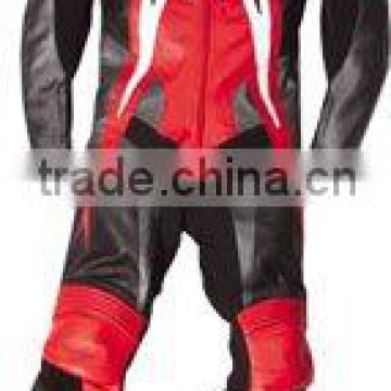 Leather Motor Bike One Piece Suit