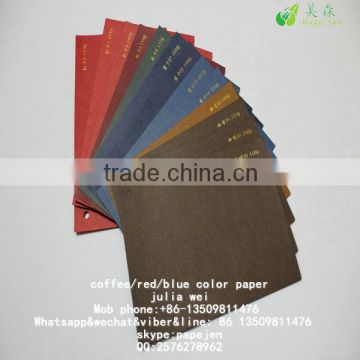 Reel Paper Brown Color Paper 110gsm 230gsm 280gsm High Quality Brown Cardboard