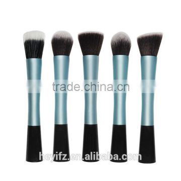 Hot Selling 5PCS Long Aluminium Tube Small Pretty Waist Makeup Brush Set