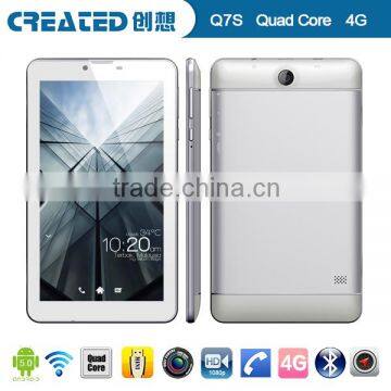 LTE 4G 7 inch Android 5.0 tablet PC MTK8735 1.5GHZ
