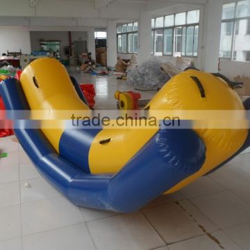 2015 hot commercial water inflatable floating adult water game for water park