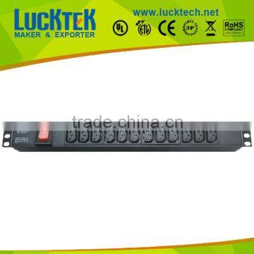 Rack mount PDU IEC C13 socket