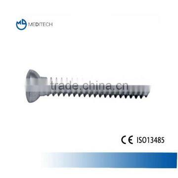 3.5mm/4.0mm/5.0mm Orthopedic Titanium Locking Plate Cortical Screw(Self-tapping)