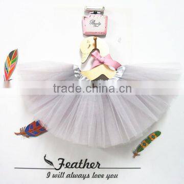 Grey Tutu for Baby Cheap Puffy Pettiskirt Tutu