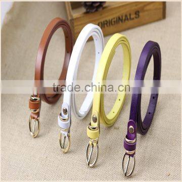 Genuine leather belt full grain leather belt