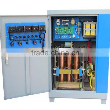 Good Quality SBW100KVA Atomatic Compensated Power High Capacity Voltage Stabilizer Regulator Alternator Price