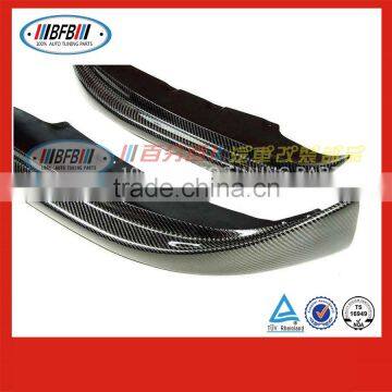 wholessale hot selling 2012 FOR BMW 3 series F30 front bumper lip splitter carbon fiber black