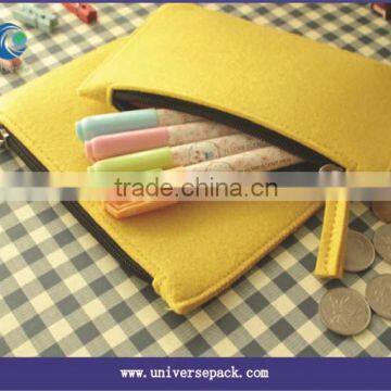 handmade felt pen bag factory with zipper