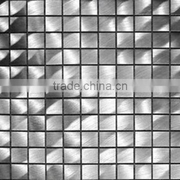 cheap silver aluminium unique mosaic tile