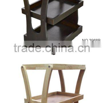 2016 Hot Sales Good Quality Wooden Smooth Surface Flower Shelf SPA Furniture Beauty Salon Trolley photo-2