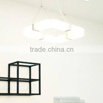 TIWIN 28w HEXI Series Fashion Simple Design Led Pendant Light for Home photo-3