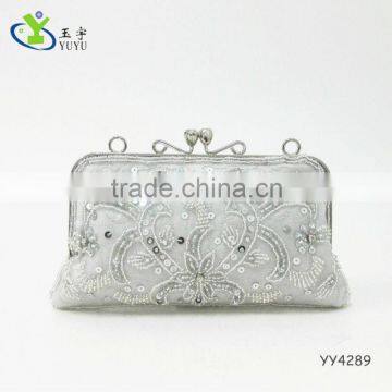 Desiger silver handmade bag bead bags