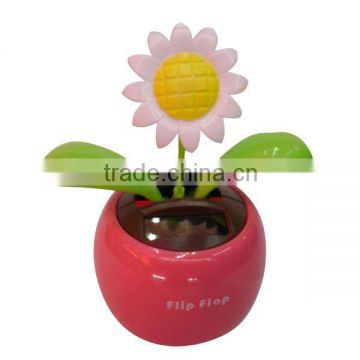 High Quality Solar Dancing Flower Car Decoration